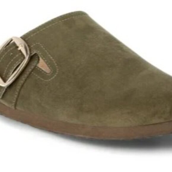 Buckle Clogs - Time & Tru - Green color - New in Box - Picture 1 of 5